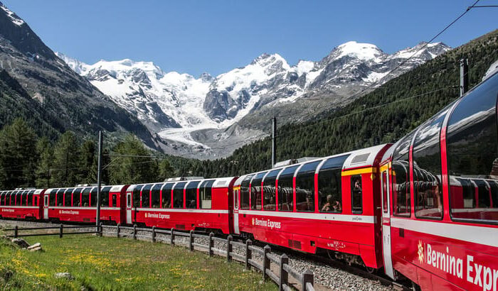 BERNINA express per Alpes